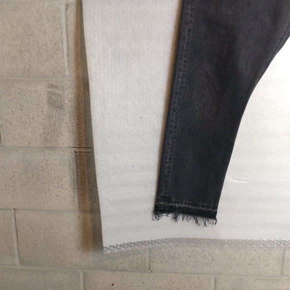 Levi's 501 Skinny Button Fly HighRise Blue Jean SONG FOR FOREVER -w30/Measuremnt - Picture 14 of 14